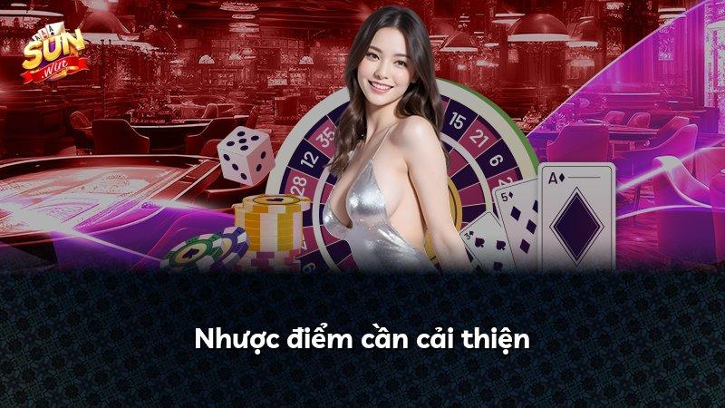 Nhược điểm cần cải thiện